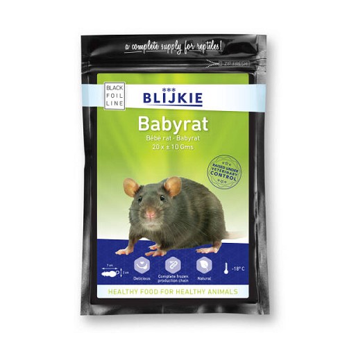Baby rat Blijkie ( per 10 verp.) 10 gram